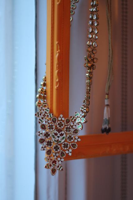 An Indian Meenakari necklace